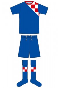 サッカーユニフォーム チェッカーパターン2