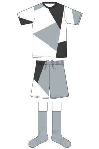 サッカーユニフォーム パッチワーク