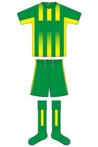サッカーユニフォーム ストライプ