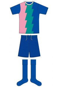 サッカーユニフォーム サンダー