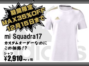 グローバルmiadidasのSquadra17