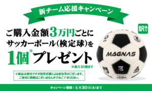 SFIDAボールプレゼントキャンペーン