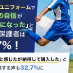 子どものスポーツ活動とユニフォームについて調査